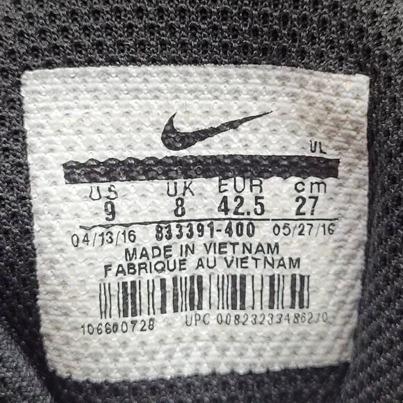 Nike Vapor VPR Shark 2  Men\'s Football Cleat Blue  833391-400 Size 9/27 cm main image 8